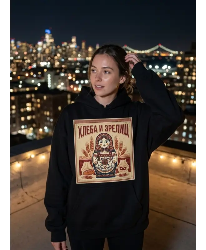 Худи Оверсайз "Хлеба и Зрелищ"