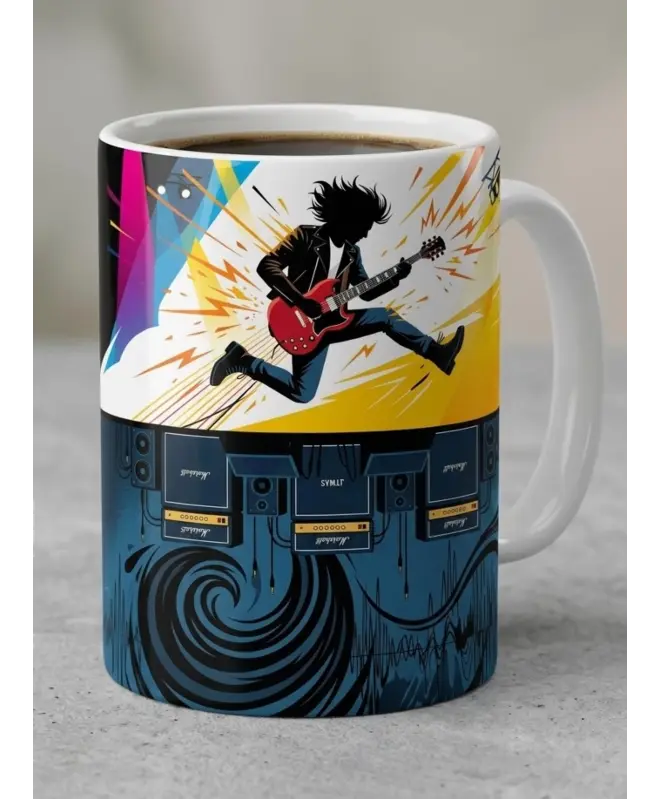 Белая глянцевая кружка