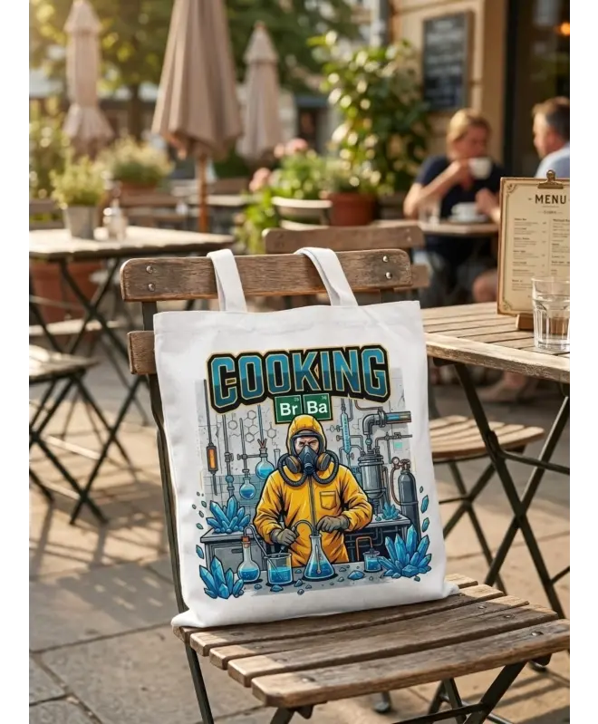 Холщовая сумка (Шоппер) "COOKING"