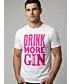 Футболка Классика (Drink more gin)