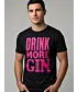 Футболка Классика (Drink more gin)