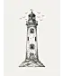Футболка классическая (Маяк и чайки)