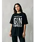 Футболка Оверсайз (It s gin o clock) 